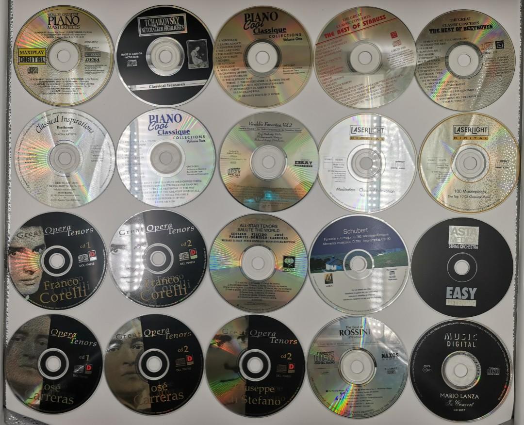 41 pcs. Classical Music and Opera CDs 1990-2000s Set Lot Collection ...