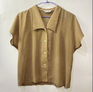 70s專櫃質感雪紡上衣