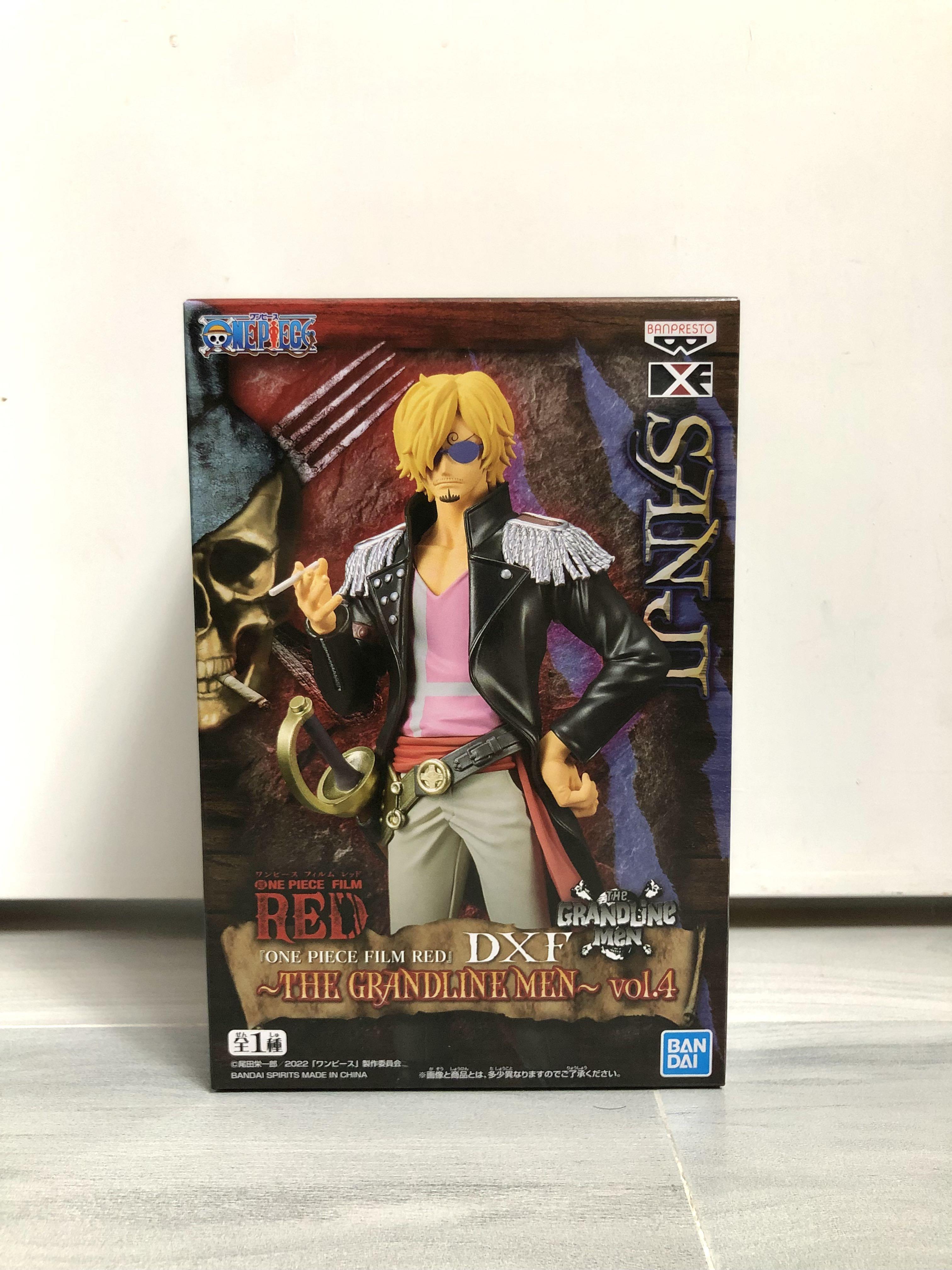 全新日版山治海賊王Sanji One Piece Film Red DXF The Grandline Men 