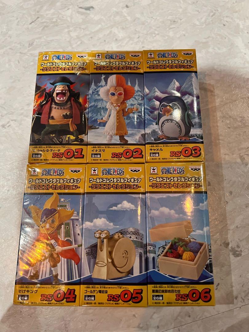 全新港版one Piece Wcf 海賊王黑鬍子革命軍 興趣及遊戲 玩具 遊戲類 Carousell