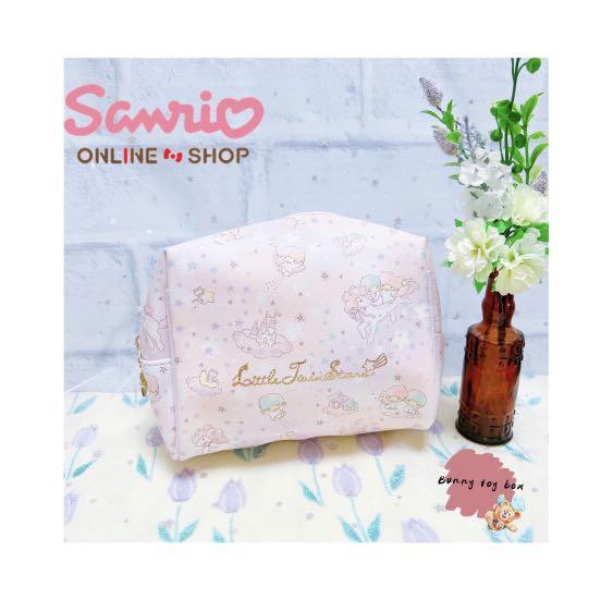日本 Sanrio 三麗鷗雙子星化妝包收納包筆袋kiki Lala 日雜 居家生活 家庭雜貨在旋轉拍賣