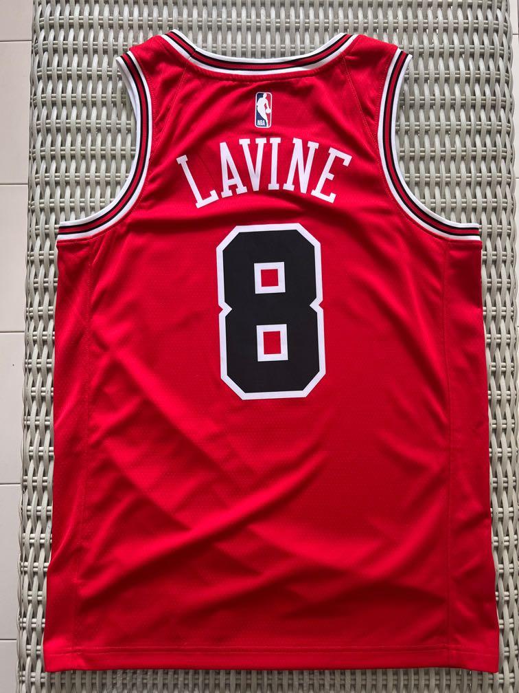 100% Authentic Zach Lavine Nike Bulls City Edition Swingman Jersey Size 44  M