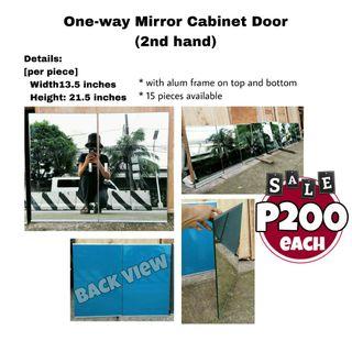 🔥 One-way Mirror Cabinet Door (2nd hand) 🔥