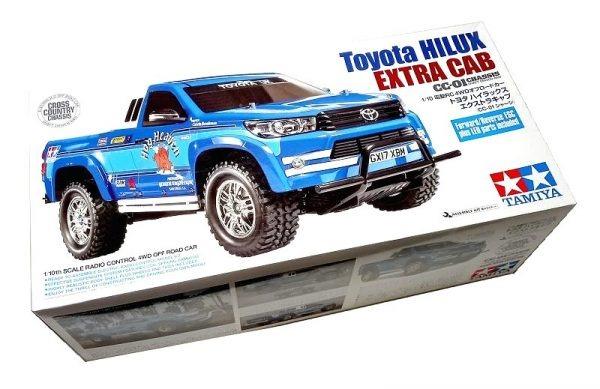 田宮遙控模型車豐田TAMIYA 58663 1/10 Toyota Hilux Extra Cab CC01 