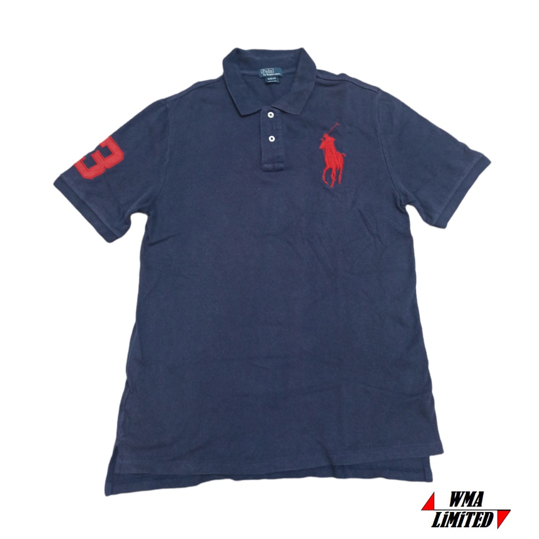 USED ] Polo Ralph Lauren Big Logo Polo shirt, Men's Fashion, Tops & Sets,  Tshirts & Polo Shirts on Carousell