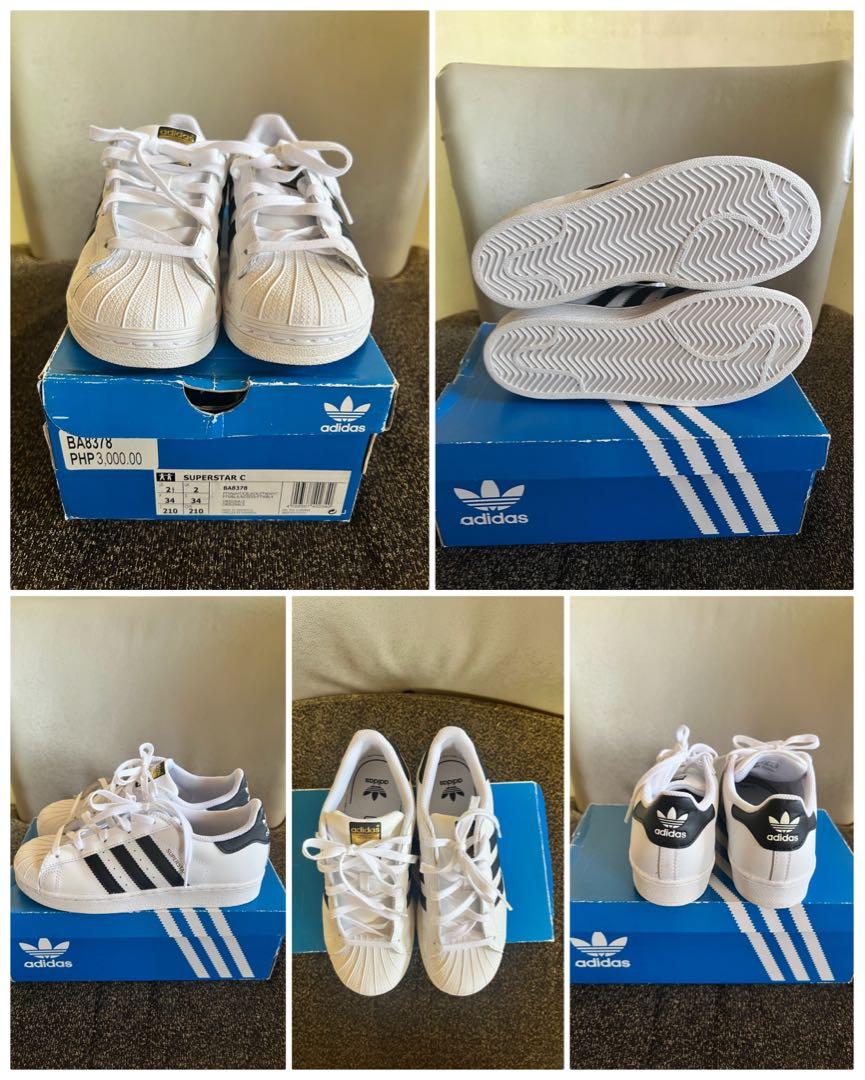 Adidas Superstar 2 1 2 US Fitted Only with OG Box Babies Kids
