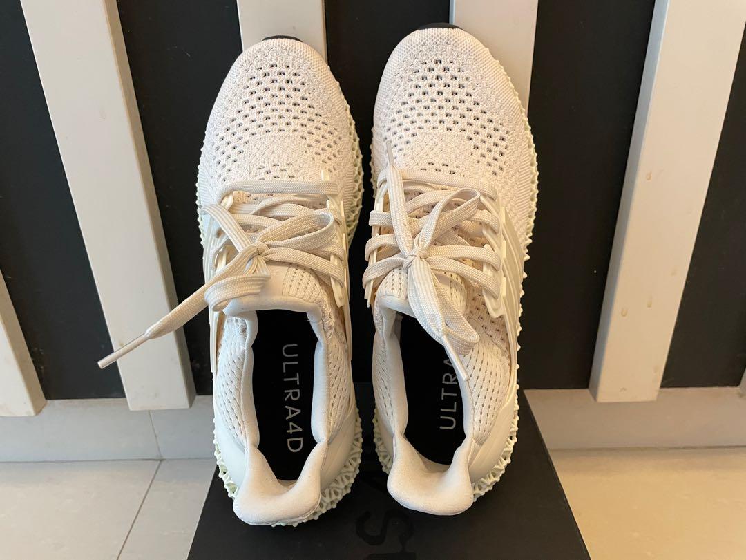 Adidas Ultra 4D US7.5 Chalk White