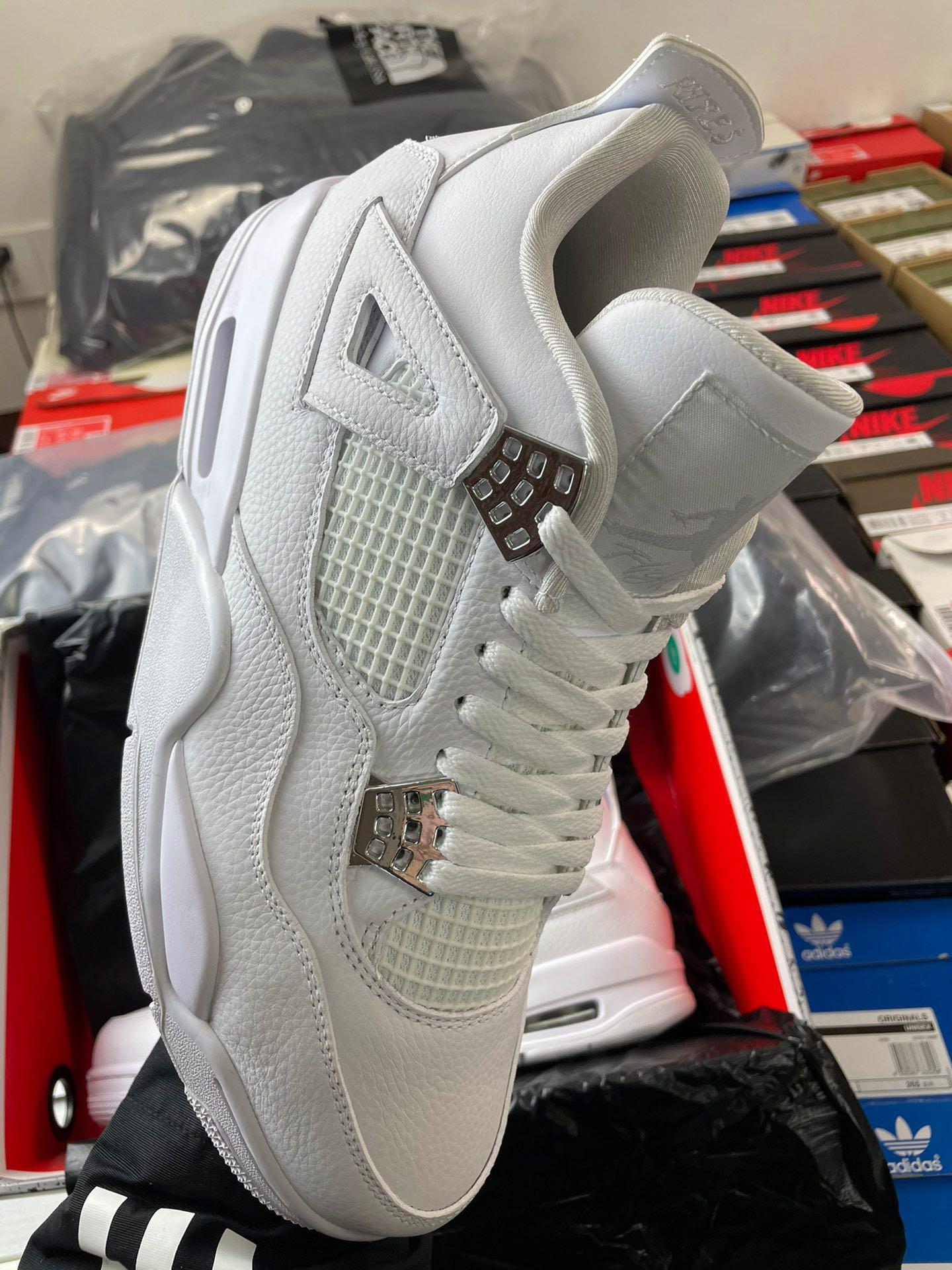 AIR JORDAN 4 RETRO PURE MONEY Men s Fashion Footwear Sneakers