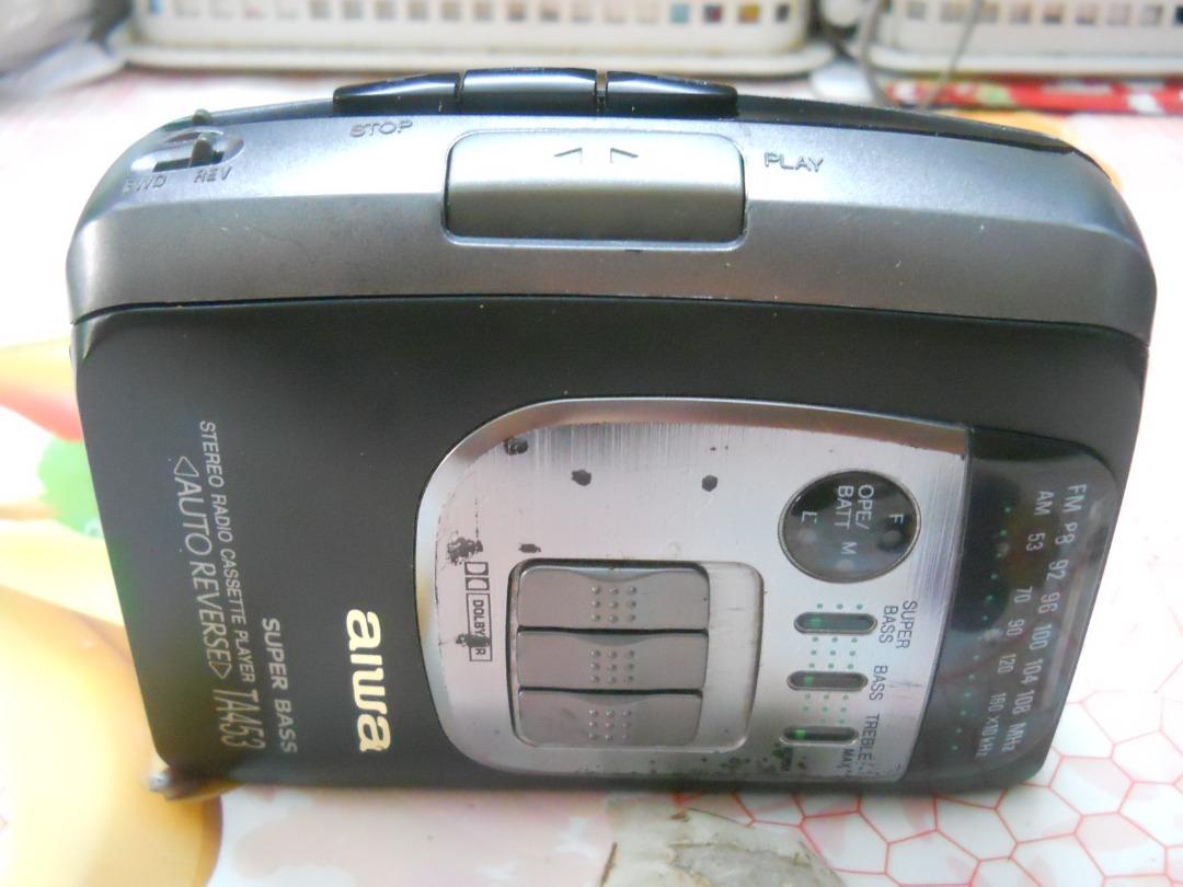AIWA TA453 Walkman FM Cassette Player AUTO REVERSE, Audio, Portable