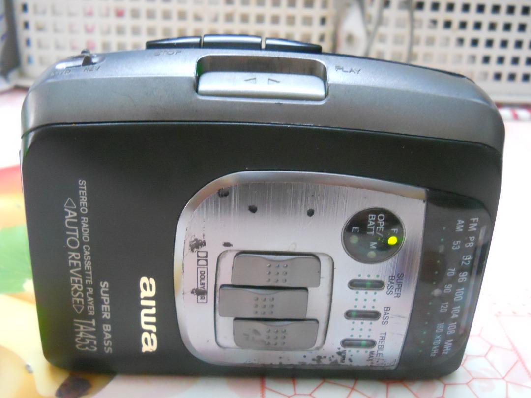 AIWA TA453 Walkman FM Cassette Player AUTO REVERSE, Audio, Portable