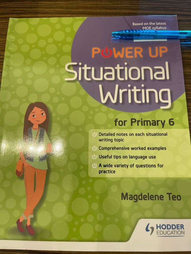 AL1 Primary 6 Hodder Education Power Up Situational Writing, Hobbies