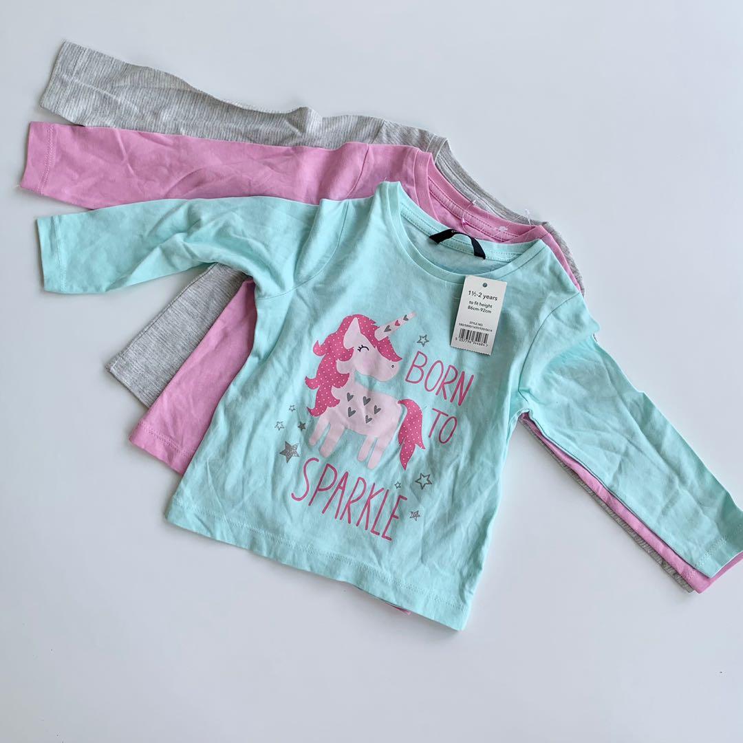 All 3 Asda George UK 18 24m Long Sleeve Baby Top