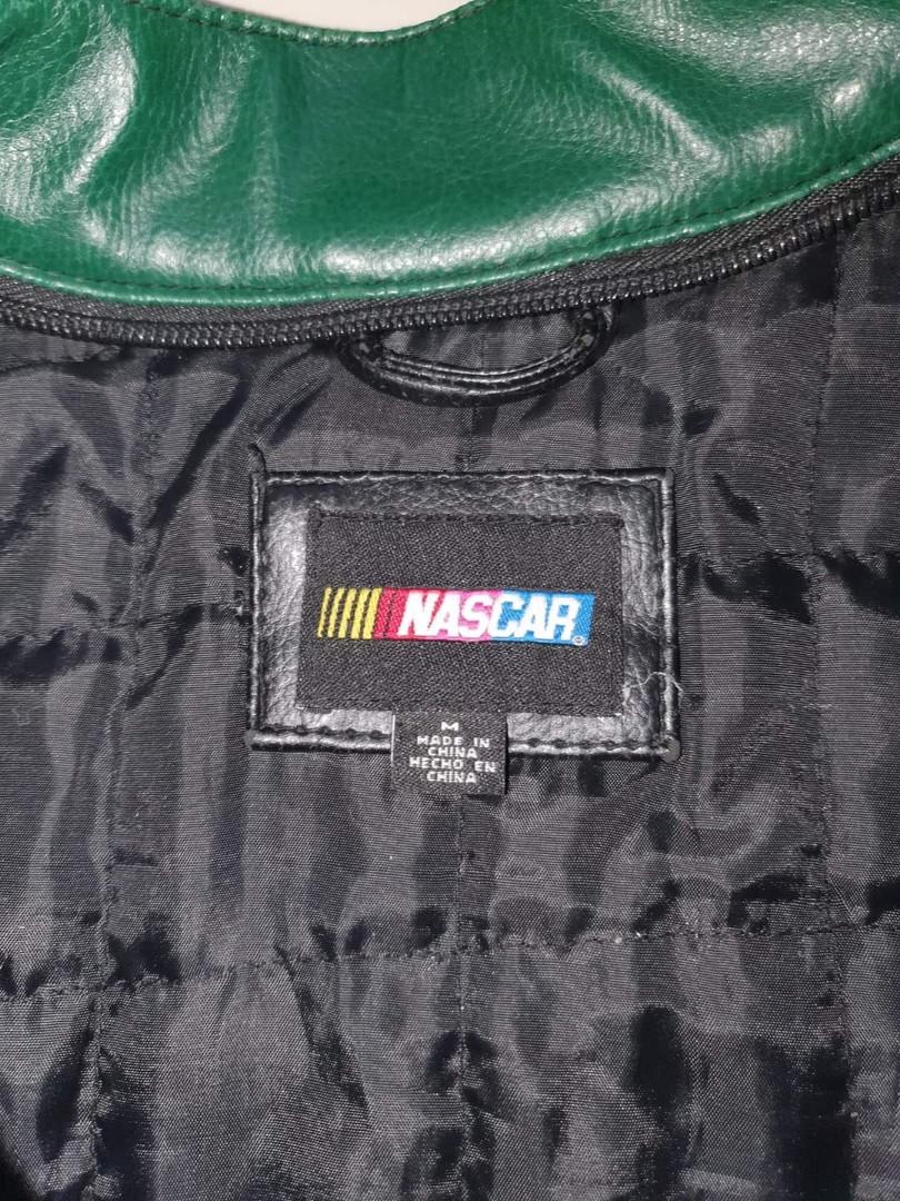 Amp Energy Nascar Leather Jacket, Men's Fashion, Coats, Jackets and Outerwear on Carousell