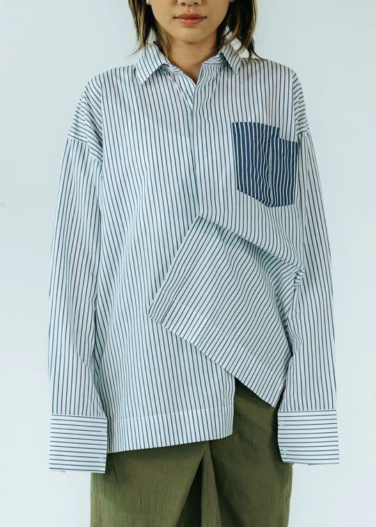 Boyfriend shirt muslimah deals