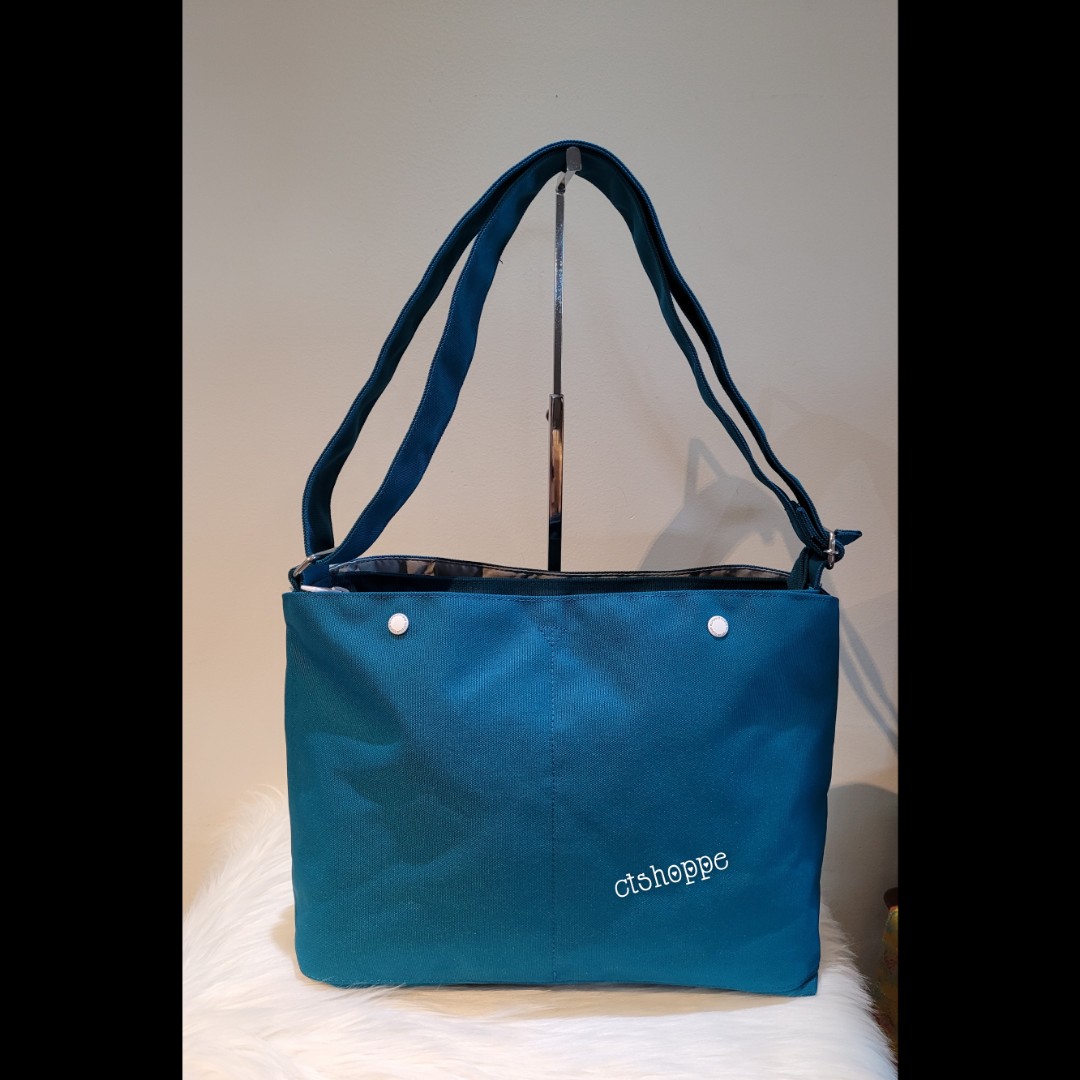 Anello 10 Pocket Messenger Shoulder Sling Crossbody Bag with Mini