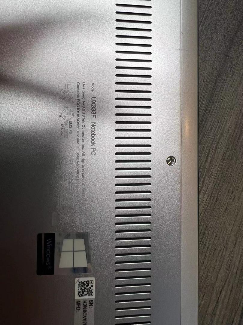 ASUS- UX333F Notebook PC, Computers & Tech, Laptops & Notebooks on ...