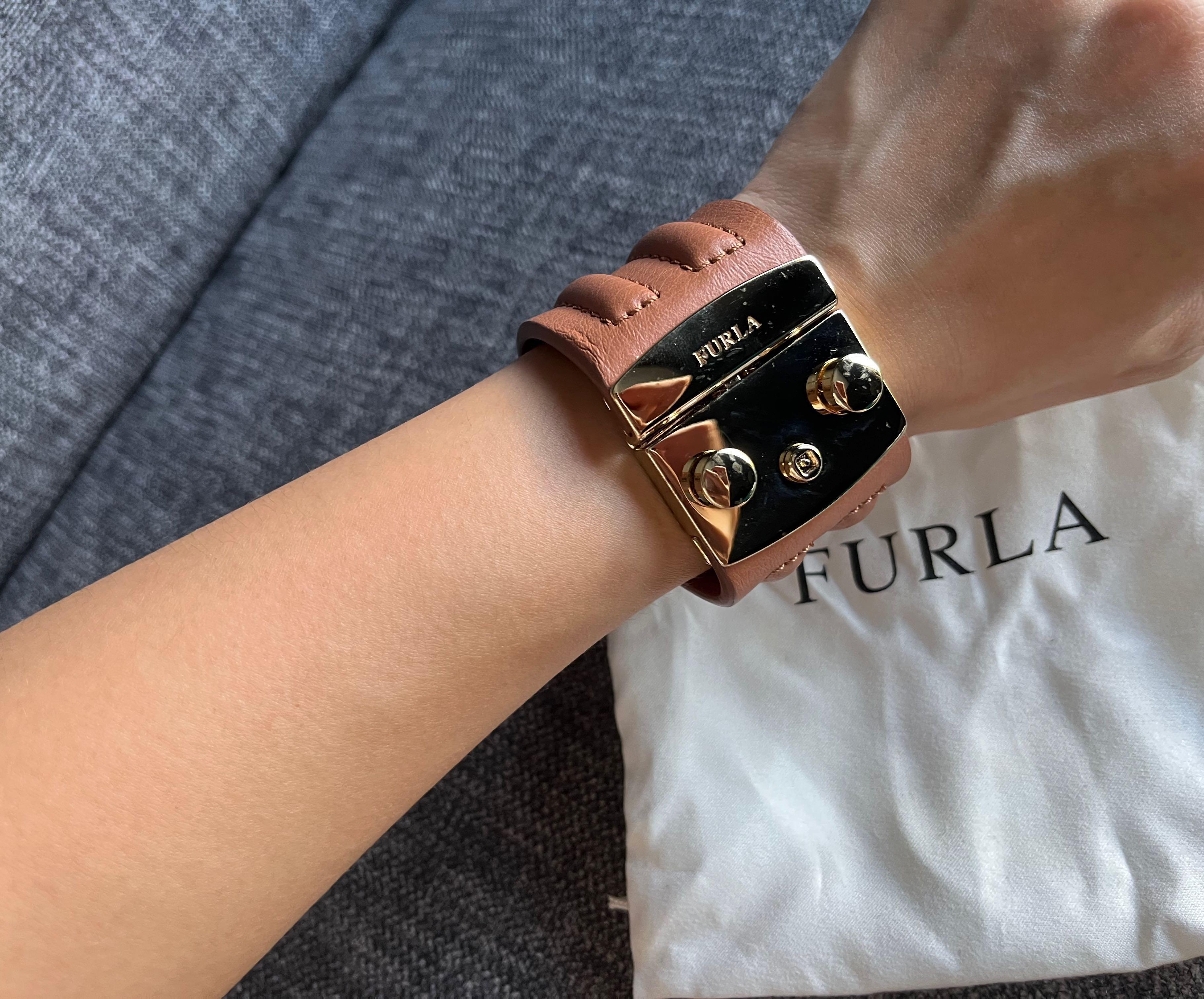 Furla leather clearance bracelet