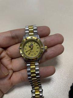 Authentic Tag Heuer Womens Watch 2 Tone