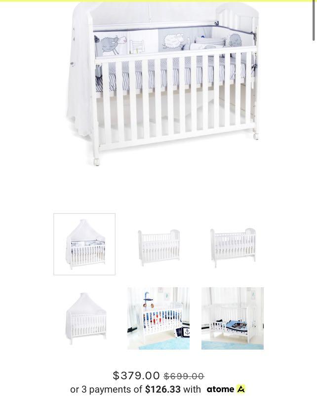 [NEW] Happy Cot baby cot, Babies & Kids, Baby Nursery & Kids