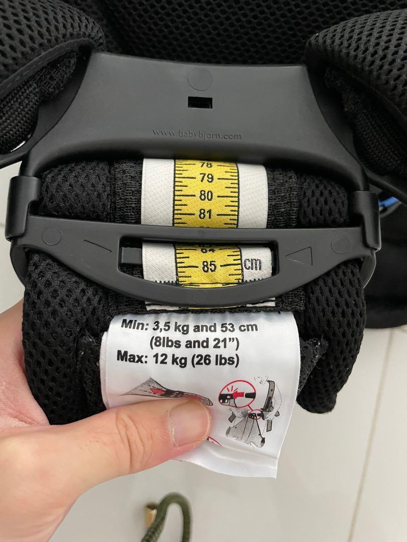 SOLD Babybjorn Miracle Airy Mesh Carrier, Babies & Kids, Going Out