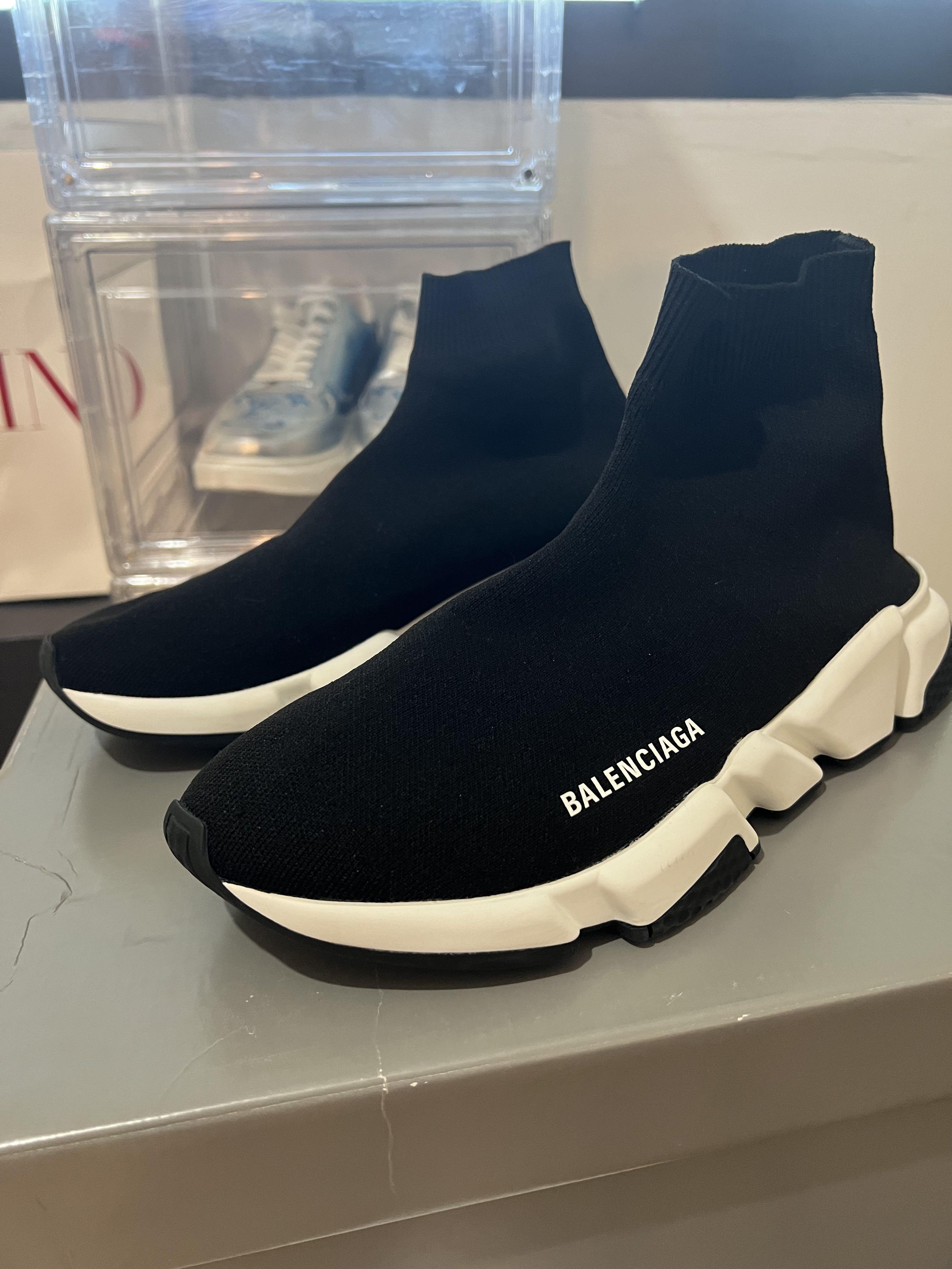 balenciaga speed trainer mens purple