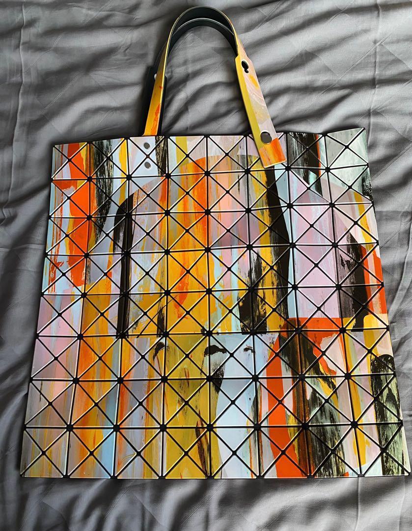 Bao Bao Issey Miyake large gravity paint tote bag, Women's Fashion