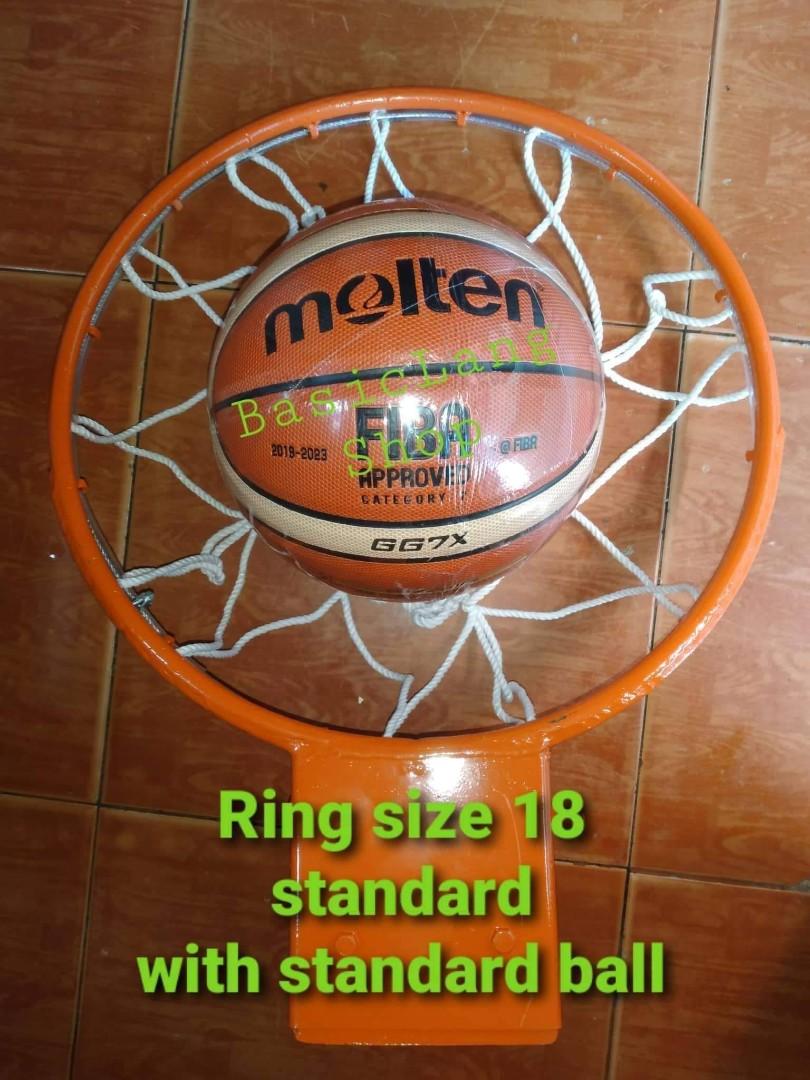 Can 2 basketballs fit through a rim? - Quora