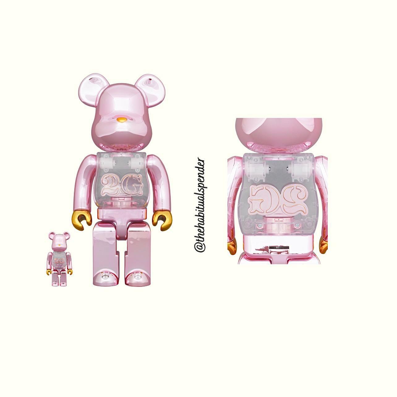 MEDICOM TOY - BE@RBRICK PINK GOLD CHROME 100％ ＆ 400％の通販 by Caio's  shop｜メディコムトイならラクマ | bayside-t.co.jp