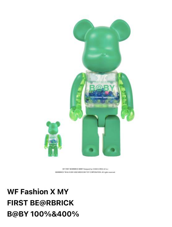 現貨】Bearbrick Macau 2022 - WF Fashion X MY FIRST BE@RBRICK B@BY