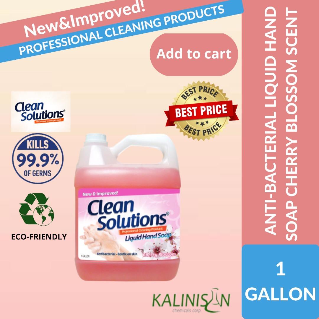 BEST BUY Clean Solutions 1 gallon Liquid Hand Soap Cherry Blossom