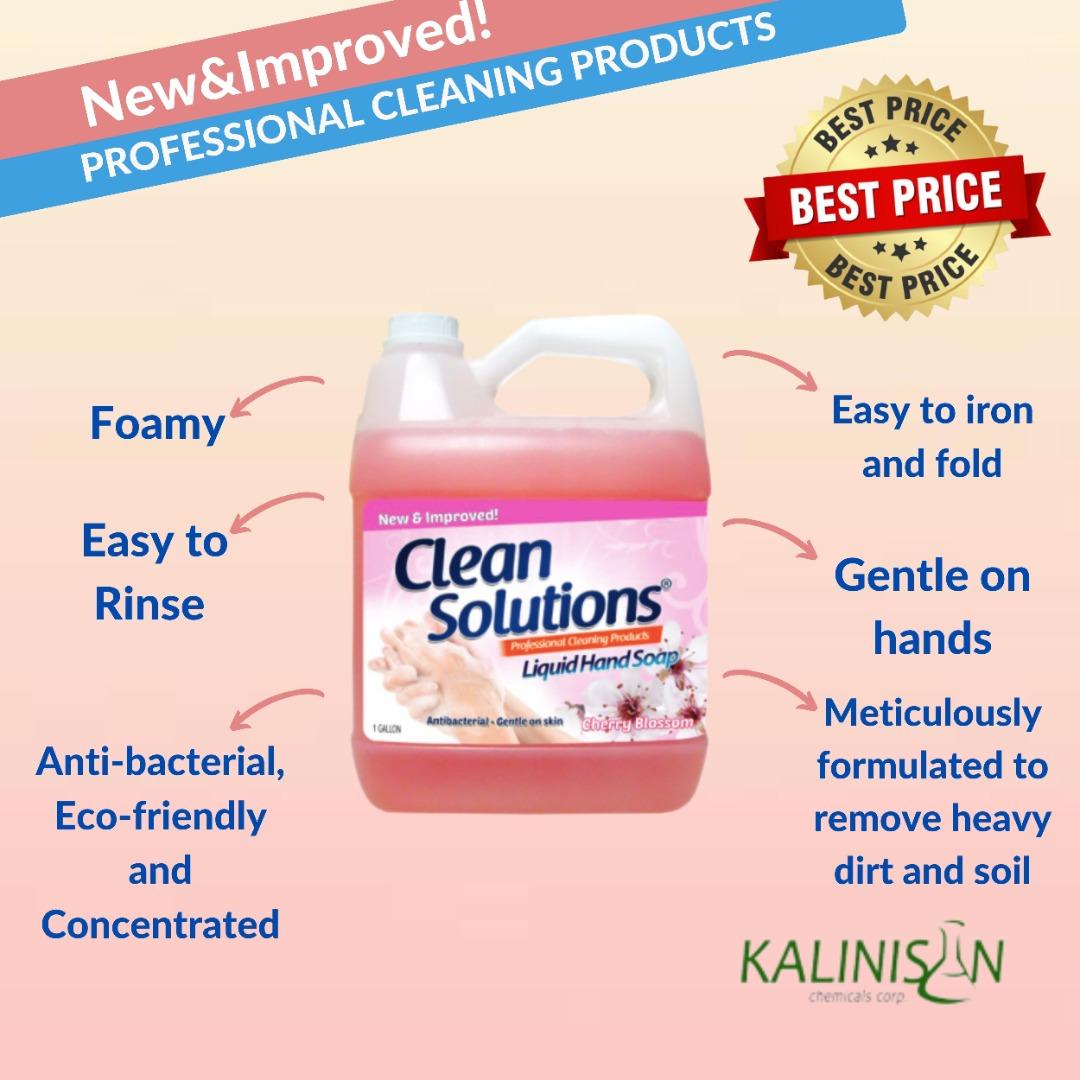 BEST BUY Clean Solutions 1 gallon Liquid Hand Soap Cherry Blossom