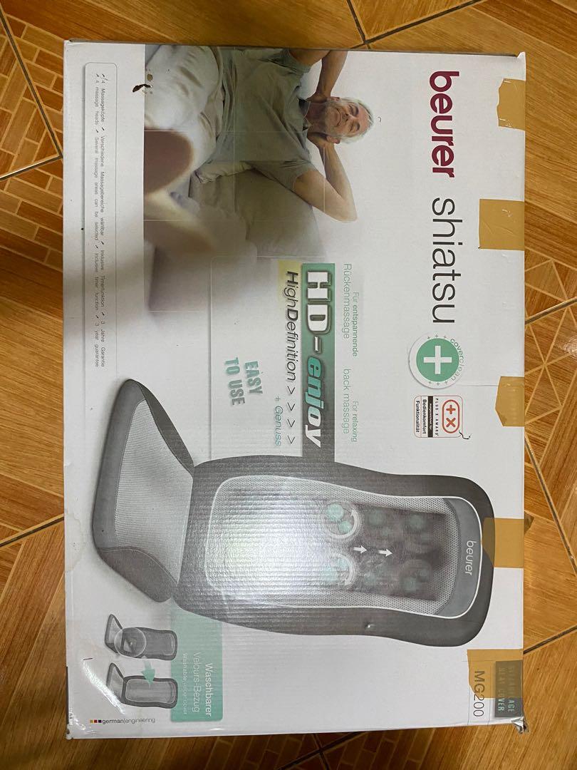 Beurer massage on sale seat mg200