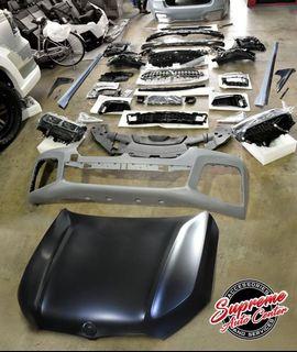 Bmw 7 series G11 to G12 face lift upgrade body kit