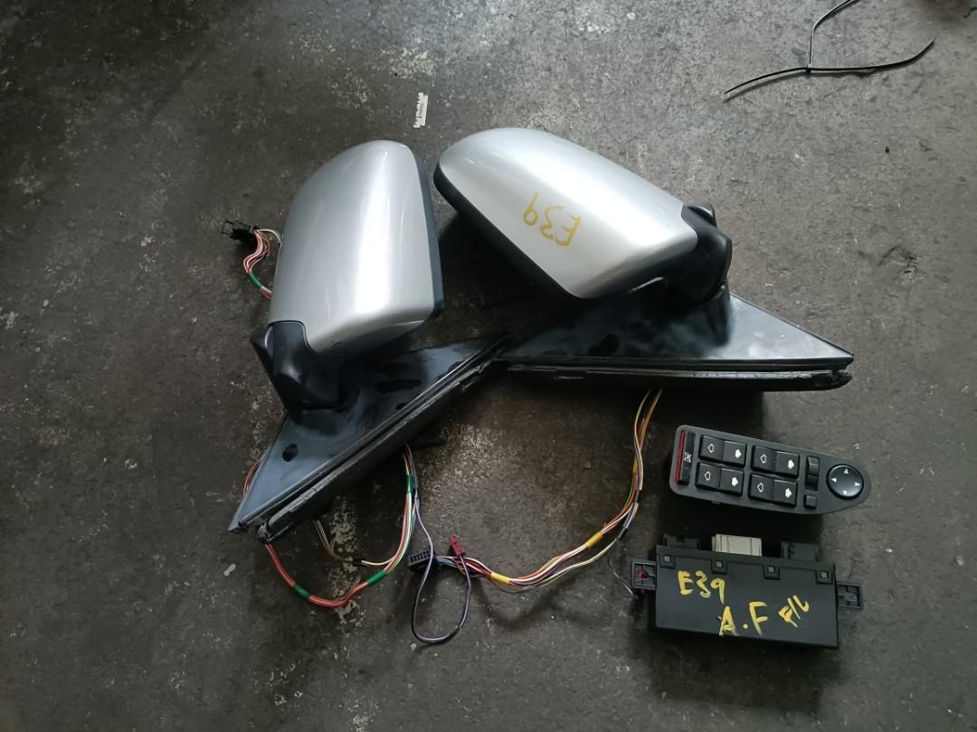 Bmw side mirror sale auto folding