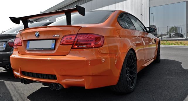 Bmw M3 1M GTS Style wing spoiler in carbon. E92 E90 E82, Car Accessories,  Accessories on Carousell