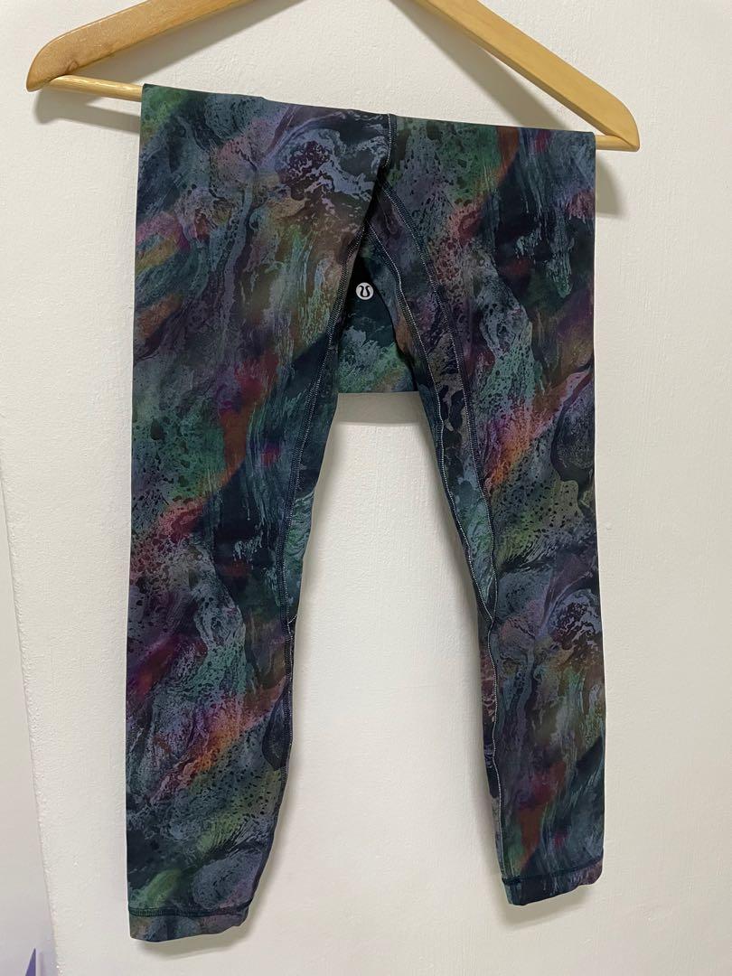 BN Lululemon leggings in full length size 2 galaxy pattern Women s Fashion Activewear on Carousell