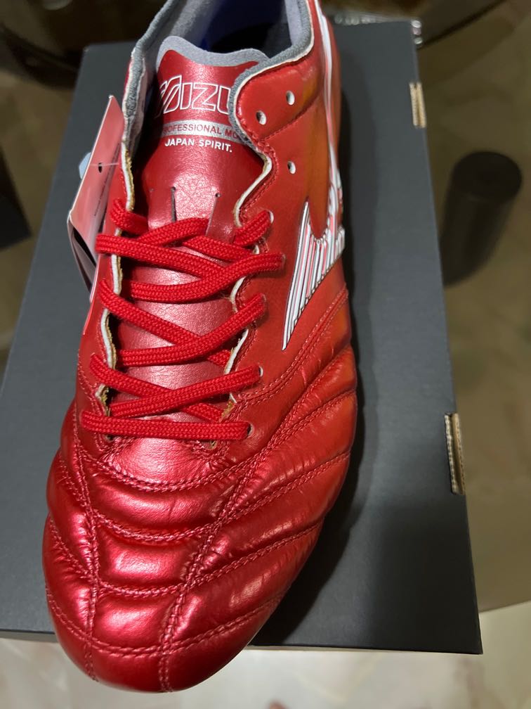 Bnib mizuno morelia neo made Japan red soccer boots usa8.5 Sports