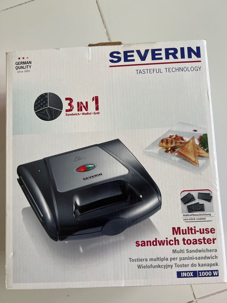 BNIB multiuse sandwich toaster, TV & Home Appliances, Kitchen