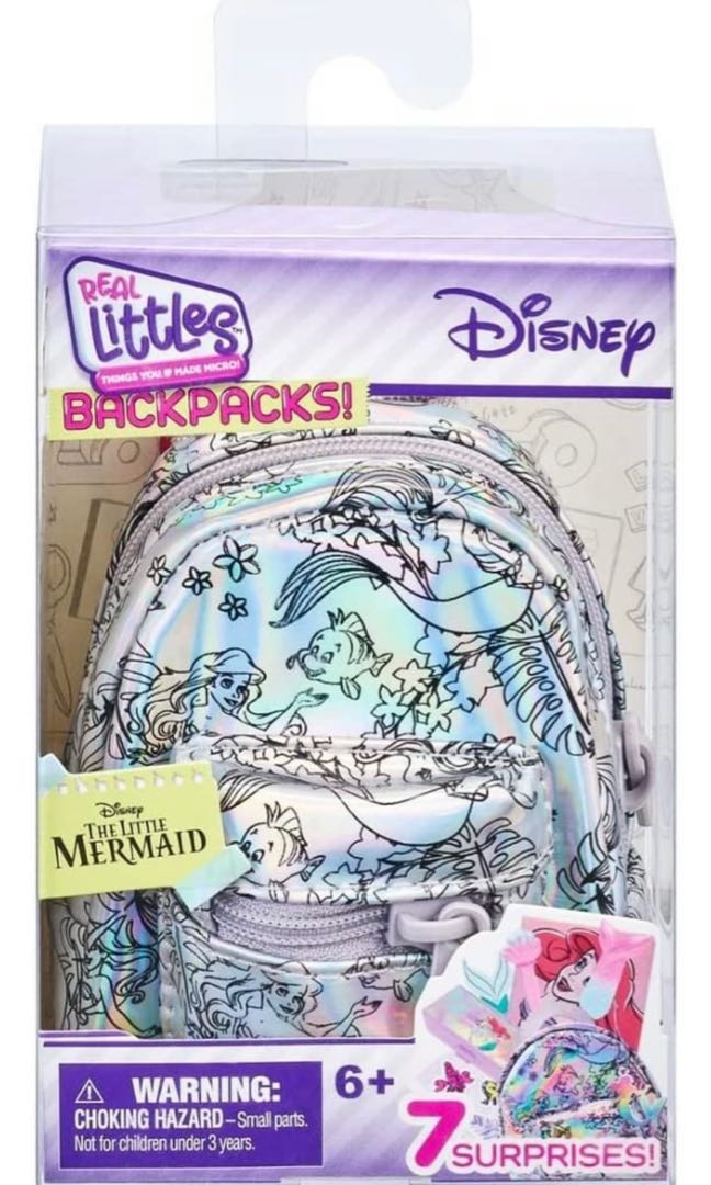 BNIB REAL LITTLES Disney Collectible Micro Backpack with 7 Surprises