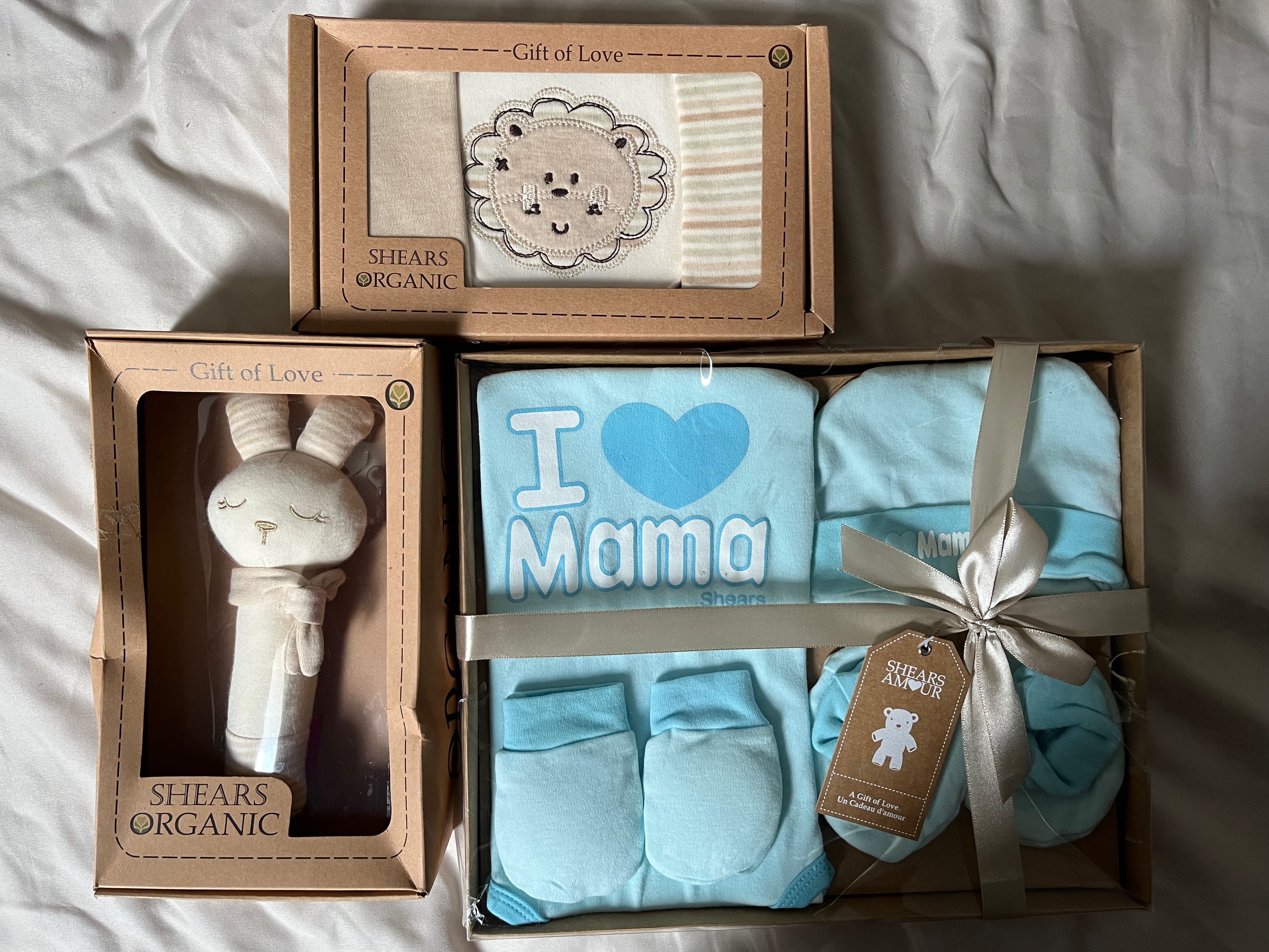 BNIB SHEARS ORGANIC GIFT SET, Babies & Kids, Babies & Kids Fashion on