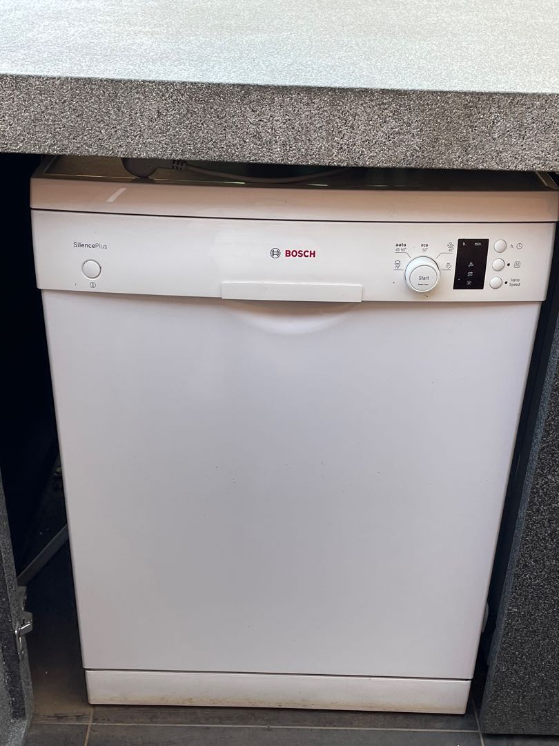 bosch exxcel dishwasher silver