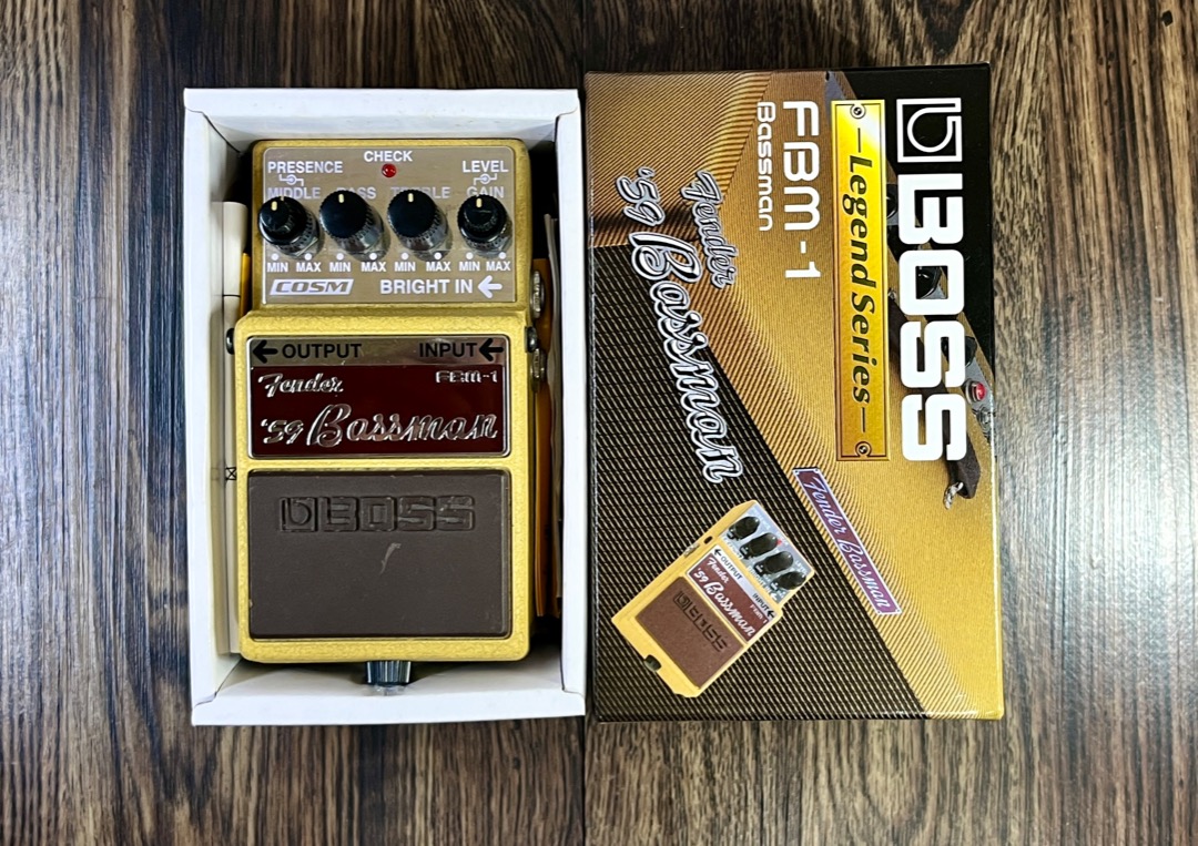 Boss fender 2024 bassman pedal