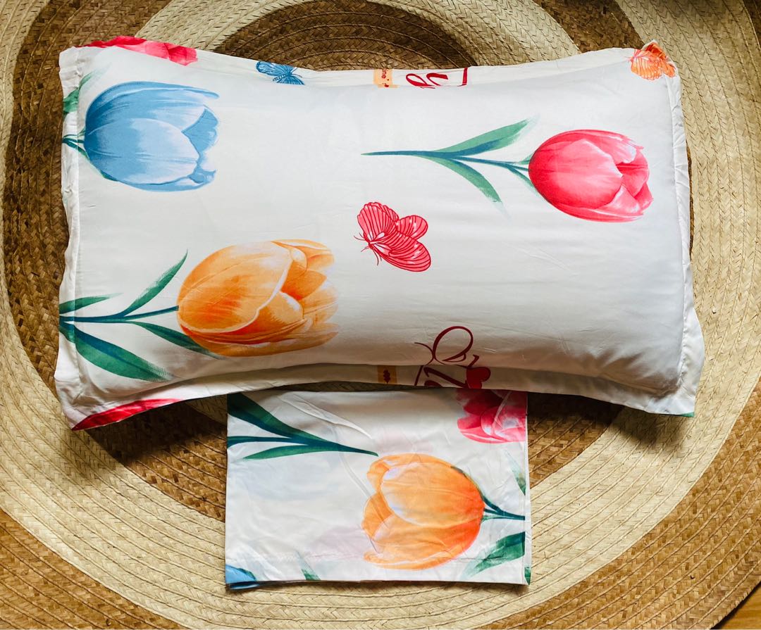 Brand new pillow case overlap, Furniture & Home Living, Bedding & Towels on Carousell