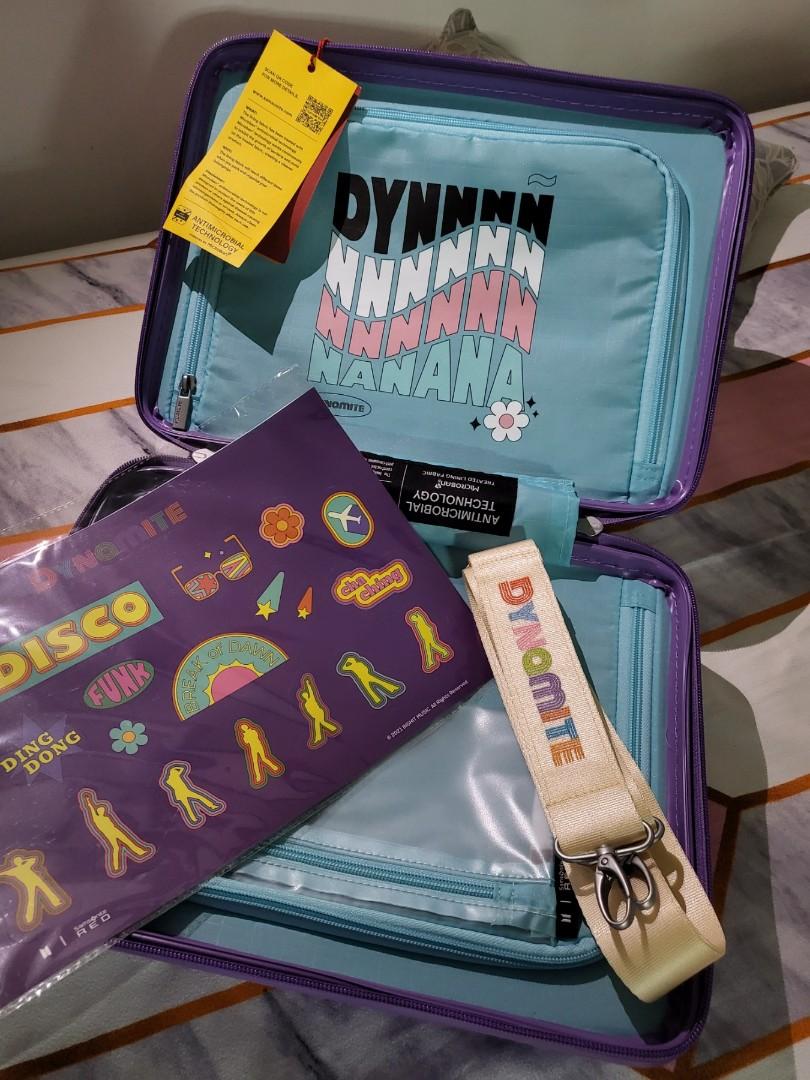 BTS x Samsonite Red Carry On Bag, Hobbies & Toys, Travel, Luggage on ...