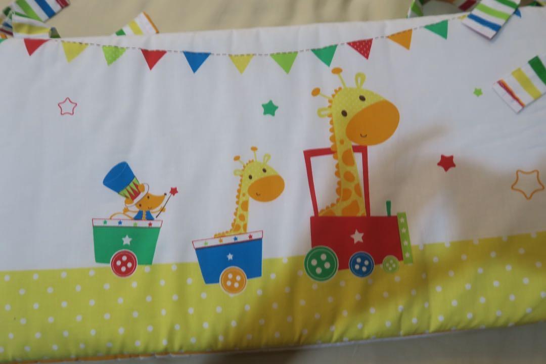 ( New ) cot crib Bumper mothercare / long bumper / bumper bed
