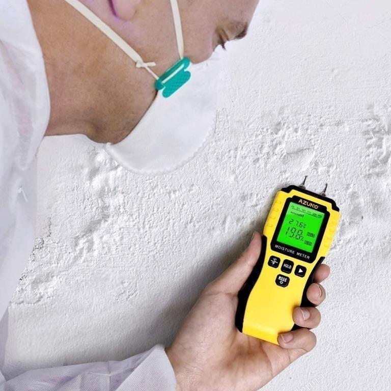 C6097 AZUNO Wood Moisture Meter Pin Type Wood Humidity Detector