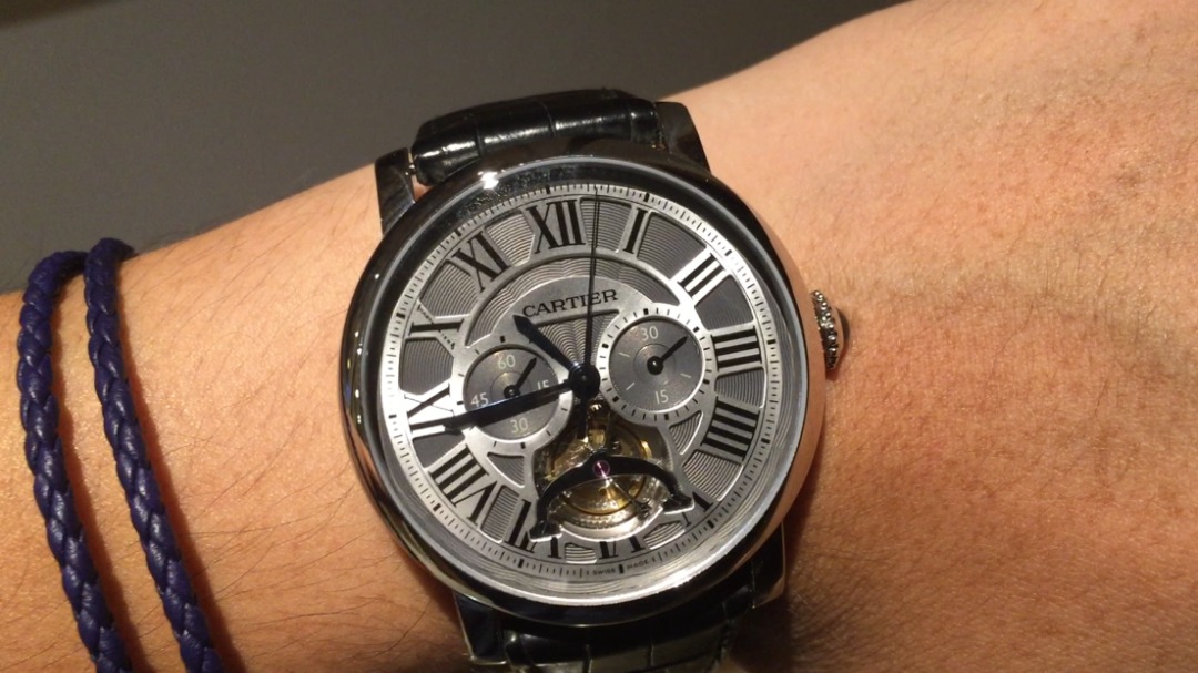Cartier shop rotonde tourbillon
