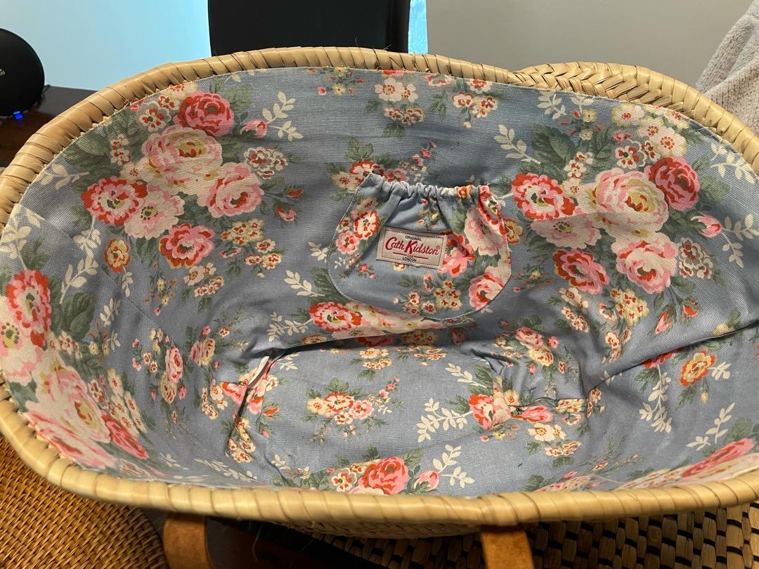 Cath kidston straw basket bag sales