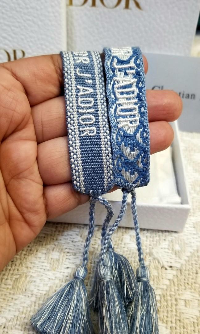 Dior friendship bracelet blue shop
