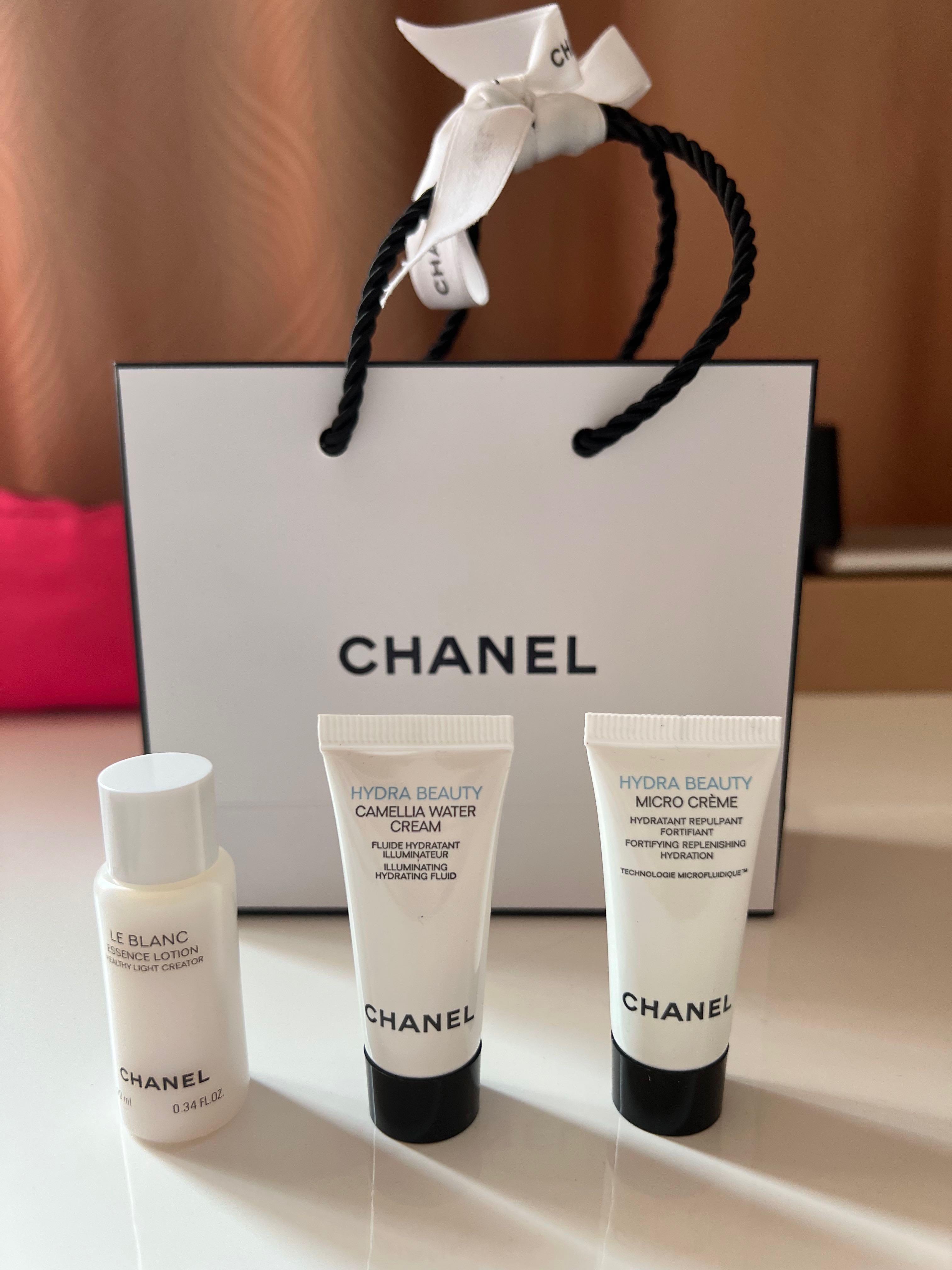 CHANEL Le Blanc Lotion and Hydra Beauty Cream
